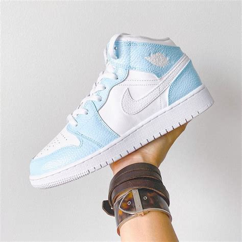 nike jordan licht blauw